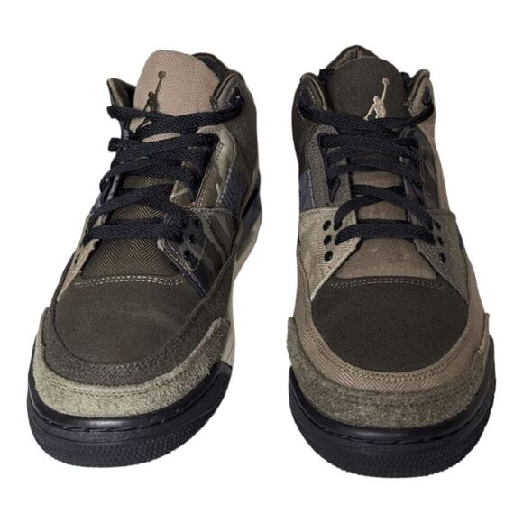 NIKE Air Jordan 3 Retro 'Patchwork' Sneakers Size 8.5 - Picture 5 of 10